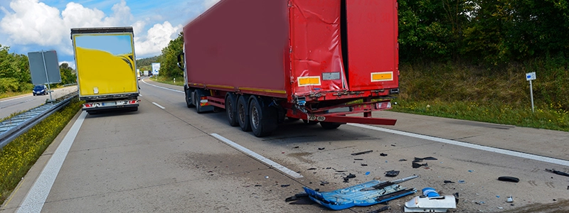 Unfall mit einem Firmenwagen